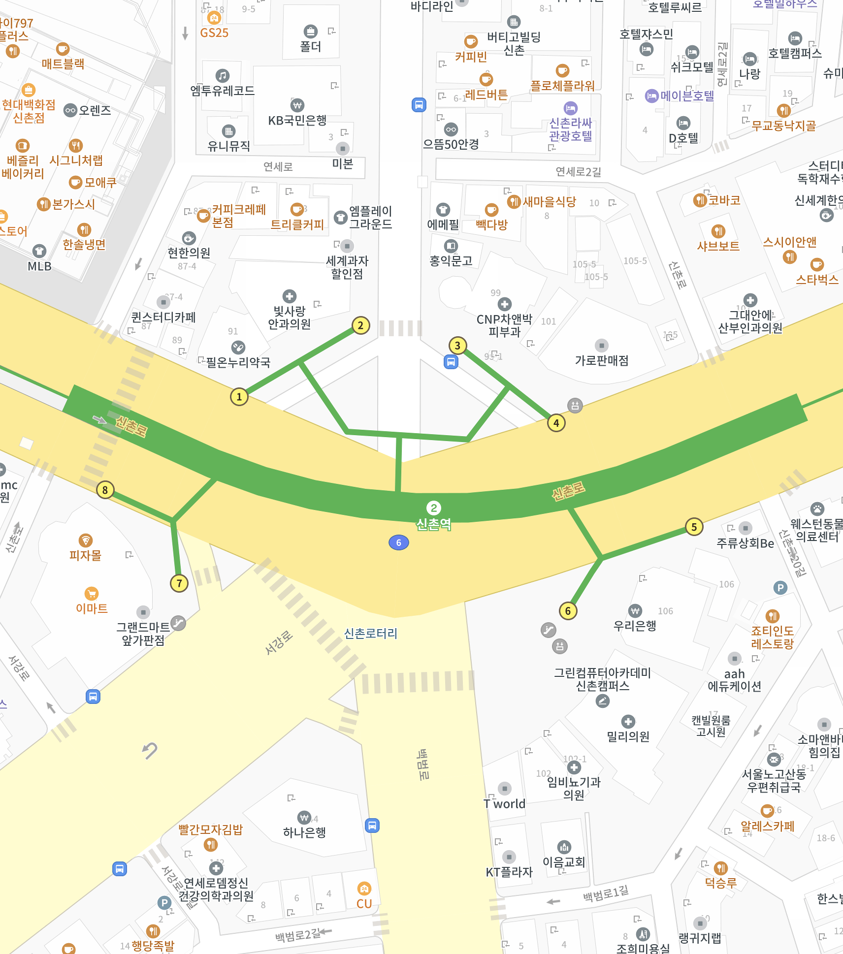 신촌가라오케 찾아오시는 길(위치 및 주차)